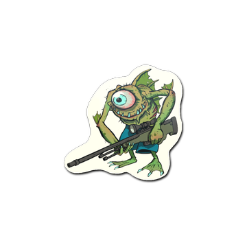 Sticker | Green Cyclawps image 360x360