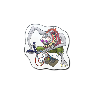 Sticker | White Bombster image 360x360