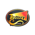 Sticker | Flame Buttery (Holo) image 120x120