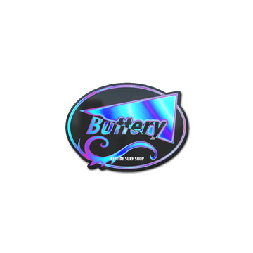 Sticker | Miami Buttery (Holo) image 360x360