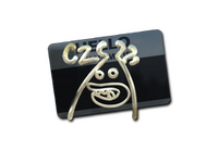 Наклейка | Привет, CZ75-Auto (золотая)