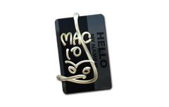 Sticker | Hello MAC-10 (Gold)