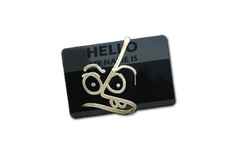 Sticker | Hello MP7 (Gold)