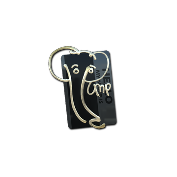 Sticker | Hello UMP-45 (Gold) image 360x360