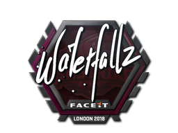 Çıkartma | waterfaLLZ | Londra 2018