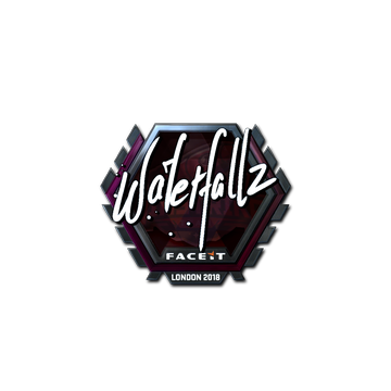 Sticker | waterfaLLZ (Foil) | London 2018 image 360x360