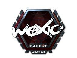 Sticker | woxic (Glimmend) | London 2018