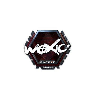 Sticker | woxic (Foil) | London 2018 image 360x360