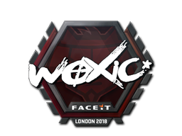 Sticker | woxic | London 2018