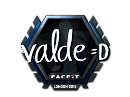 Autocolante | v4lde (Foil) | Londres 2018