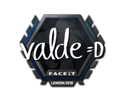 Autocolante | v4lde | Londres 2018