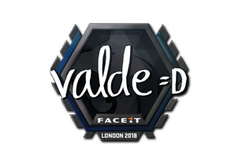 Sticker | v4lde | London 2018