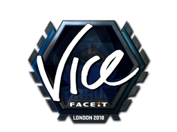 Sticker | vice (Foil) | London 2018