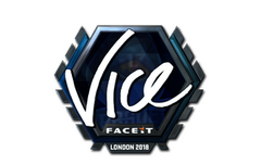 Sticker | vice (Foil) | London 2018
