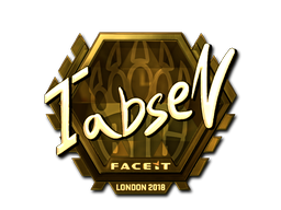 Adesivo | tabseN (Oro) | London 2018