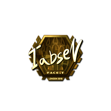 Sticker | tabseN (Gold) | London 2018 image 360x360