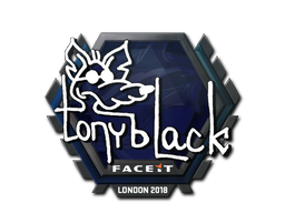 Abțibild | tonyblack | London 2018