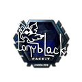 Sticker | tonyblack (Foil) | London 2018 image 120x120