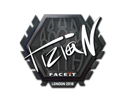 Adesivo | tiziaN | Londres 2018