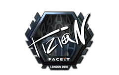 Sticker | tiziaN (Foil) | London 2018