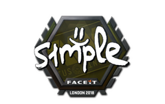 Sticker | s1mple | London 2018