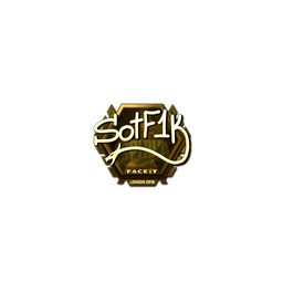 Sticker | S0tF1k (Gold) | London 2018