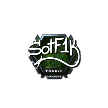 Sticker | S0tF1k (Foil) | London 2018 image 360x360