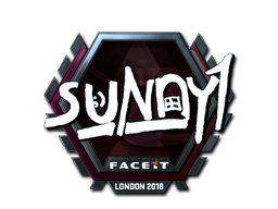 Abțibild | suNny (Înfoliat) | London 2018