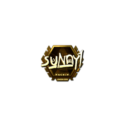 Sticker | suNny (Gold) | London 2018