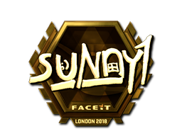 Steam Community Market Listings For Sticker Sunny Gold London 18