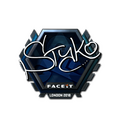 Sticker | STYKO (Foil) | London 2018 image 120x120