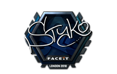 Sticker | STYKO (Foil) | London 2018