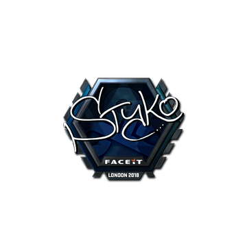 Sticker | STYKO (Foil) | London 2018 image 360x360