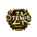 Sticker | Stewie2K (Gold) | London 2018 image 120x120
