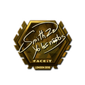 Sticker | SmithZz (Gold) | London 2018 image 120x120