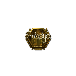 Sticker | smooya (Gold) | London 2018