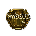 Sticker | smooya (Gold) | London 2018 image 120x120