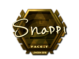 สติกเกอร์ | Snappi (ทอง) | London 2018