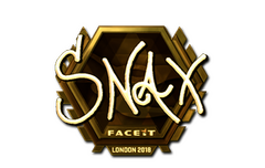 Sticker | Snax (Gold) | London 2018