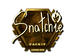 Autocolante | snatchie (Gold) | Londres 2018