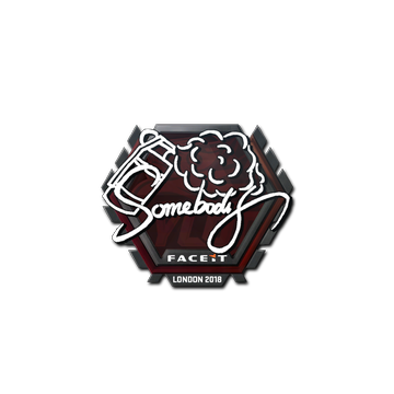 Sticker | somebody | London 2018 image 360x360