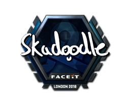 สติกเกอร์ | Skadoodle (ฟอยล์) | London 2018