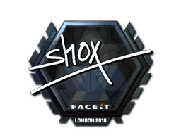 สติกเกอร์ | shox (ฟอยล์) | London 2018