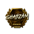 Sticker | ShahZaM (Gold) | London 2018 image 120x120