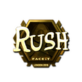 Sticker | RUSH (Gold) | London 2018 image 120x120