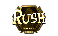 Sticker | RUSH (Gold) | London 2018
