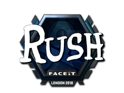 Aufkleber | RUSH (Glanz) | London 2018