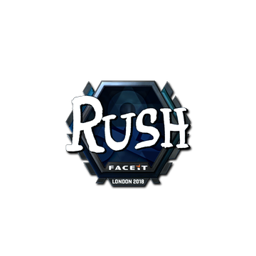 Sticker | RUSH (Foil) | London 2018 image 360x360