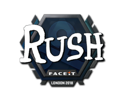 Abțibild | RUSH | London 2018