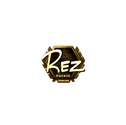 Sticker | REZ (Gold) | London 2018